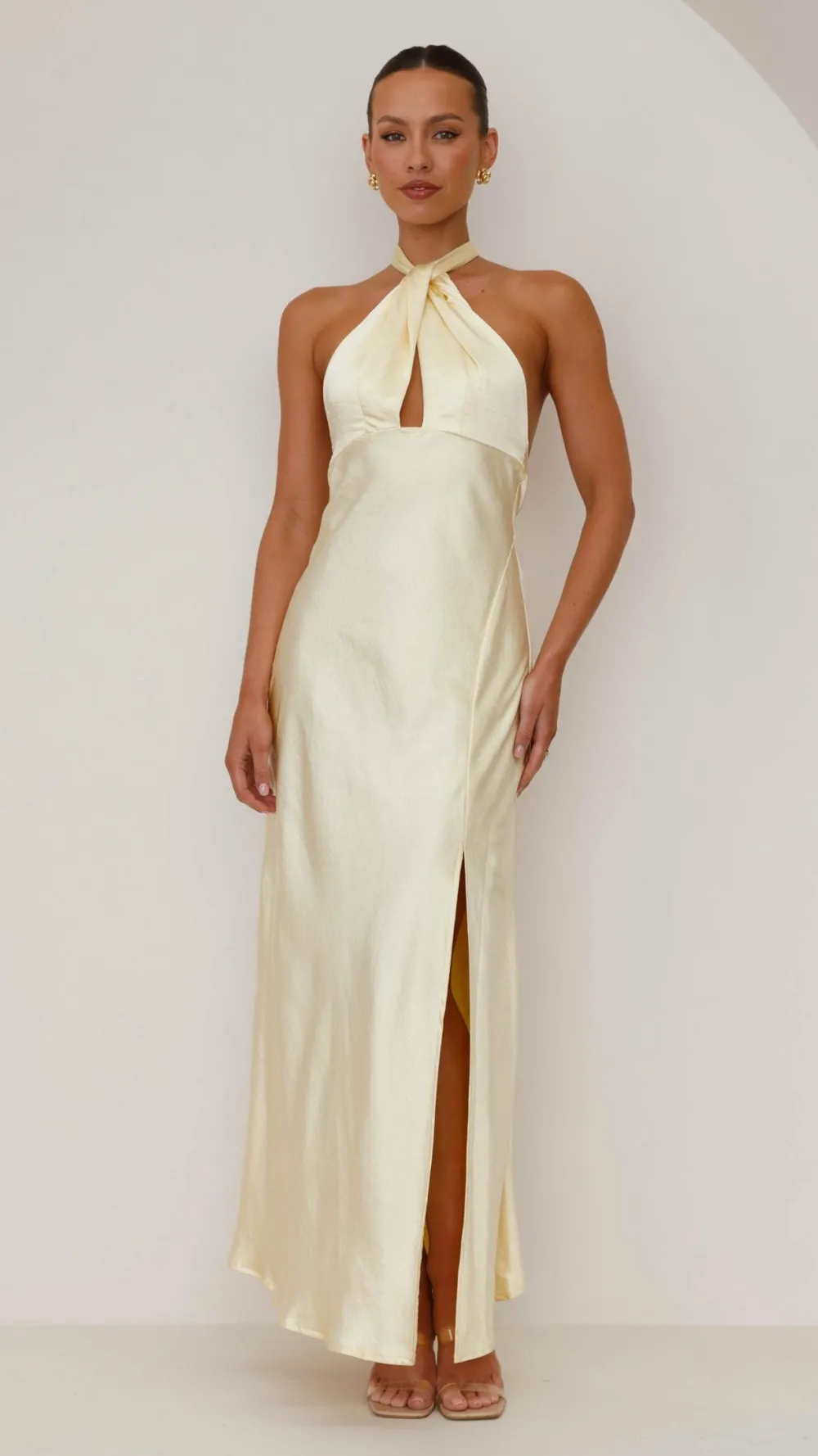 LILYWHYT Mon Cheri|Dresses^Amalia Maxi Dress - Yellow