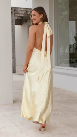 LILYWHYT Mon Cheri|Dresses^Amalia Maxi Dress - Yellow