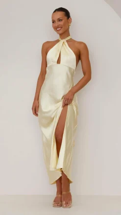 LILYWHYT Mon Cheri|Dresses^Amalia Maxi Dress - Yellow