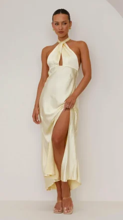 LILYWHYT Mon Cheri|Dresses^Amalia Maxi Dress - Yellow