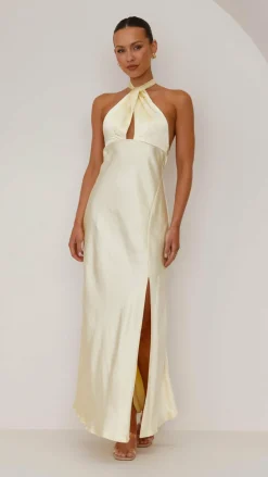 LILYWHYT Mon Cheri|Dresses^Amalia Maxi Dress - Yellow