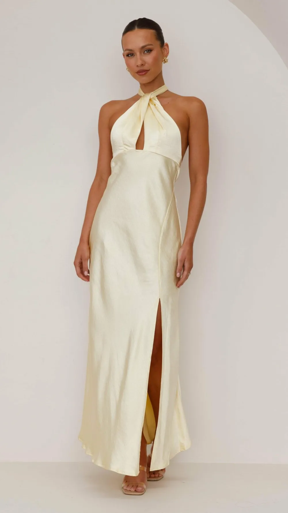 LILYWHYT Mon Cheri|Dresses^Amalia Maxi Dress - Yellow