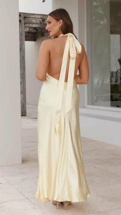 LILYWHYT Mon Cheri|Dresses^Amalia Maxi Dress - Yellow