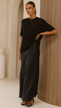 Fashion Allied Knit Tops|Knitwear^Amara Knit Top - Black