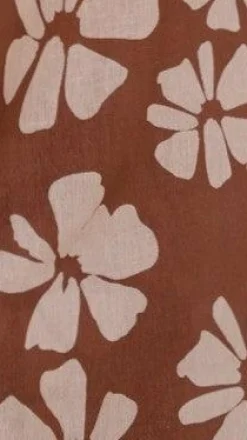 LILYWHYT Sets|Tops^Amber Top - Brown Daylillies