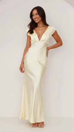 SASHA (BNE) Mon Cheri|Dresses^Amelia Maxi Dress - Yellow