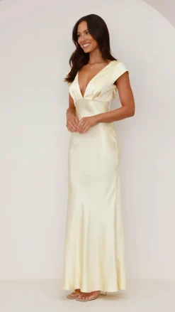SASHA (BNE) Mon Cheri|Dresses^Amelia Maxi Dress - Yellow