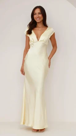SASHA (BNE) Mon Cheri|Dresses^Amelia Maxi Dress - Yellow