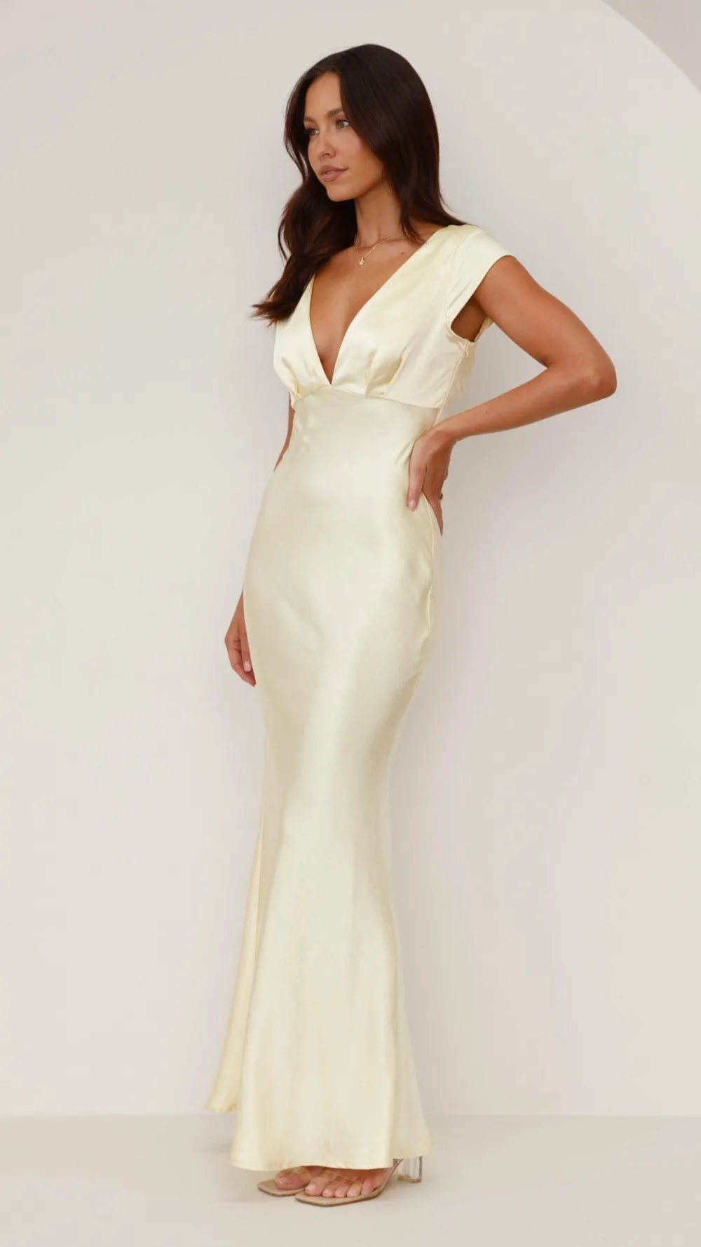 SASHA (BNE) Mon Cheri|Dresses^Amelia Maxi Dress - Yellow