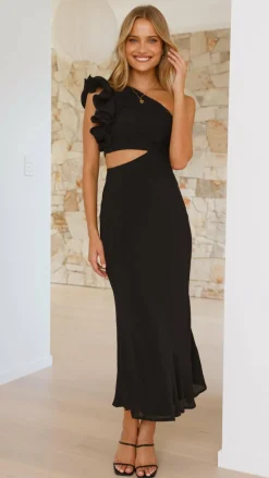 SASHA (BNE) Sale Dresses^Amina Maxi Dress - Black