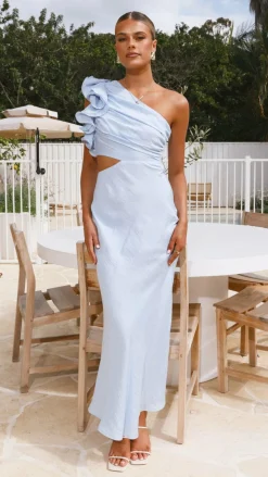 SASHA (BNE) Dresses|Maxi^Amina Maxi Dress - Blue