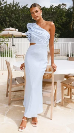 SASHA (BNE) Dresses|Maxi^Amina Maxi Dress - Blue