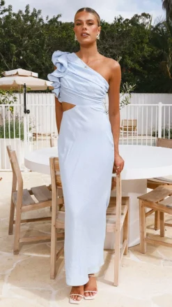 SASHA (BNE) Dresses|Maxi^Amina Maxi Dress - Blue
