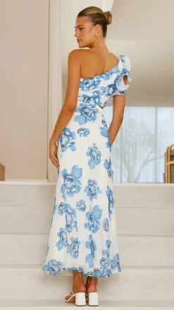 SASHA (BNE) Dresses|Maxi^Amina Maxi Dress - Blue Rose