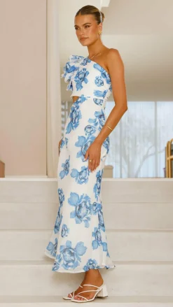 SASHA (BNE) Dresses|Maxi^Amina Maxi Dress - Blue Rose