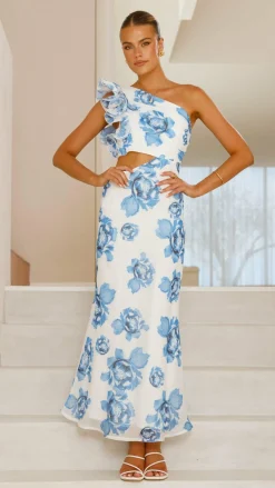 SASHA (BNE) Dresses|Maxi^Amina Maxi Dress - Blue Rose