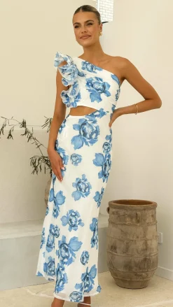 SASHA (BNE) Dresses|Maxi^Amina Maxi Dress - Blue Rose