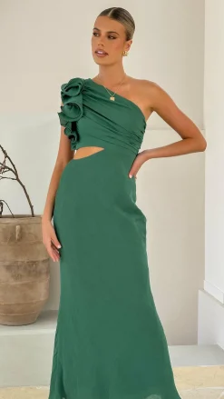 SASHA (BNE) Sale Dresses^Amina Maxi Dress - Forest Green