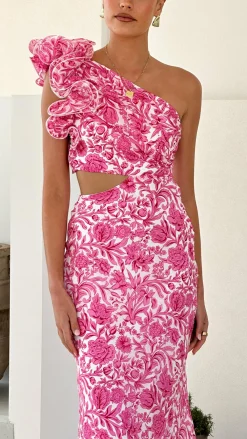 SASHA (BNE) Sale Dresses^Amina Maxi Dress - Pink Floral