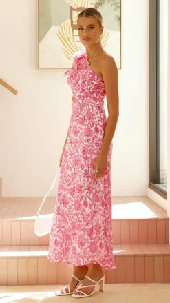 SASHA (BNE) Sale Dresses^Amina Maxi Dress - Pink Floral