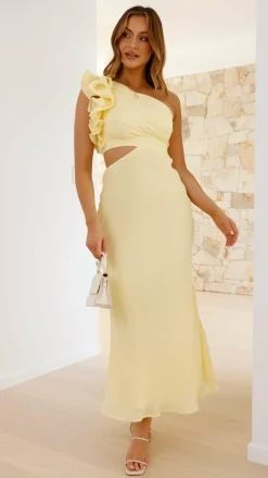 SASHA (BNE) Sale Dresses^Amina Maxi Dress - Yellow