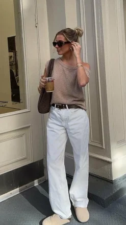 Fashion Allied Knit Tops|Knitwear^Amiri Top - Natural