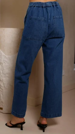 Pink Diamond The Denim Edit|Jeans^Amy Pants - Dark Denim