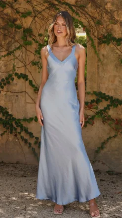 LILYWHYT Mon Cheri|Dresses^Andie Maxi Dress - Blue