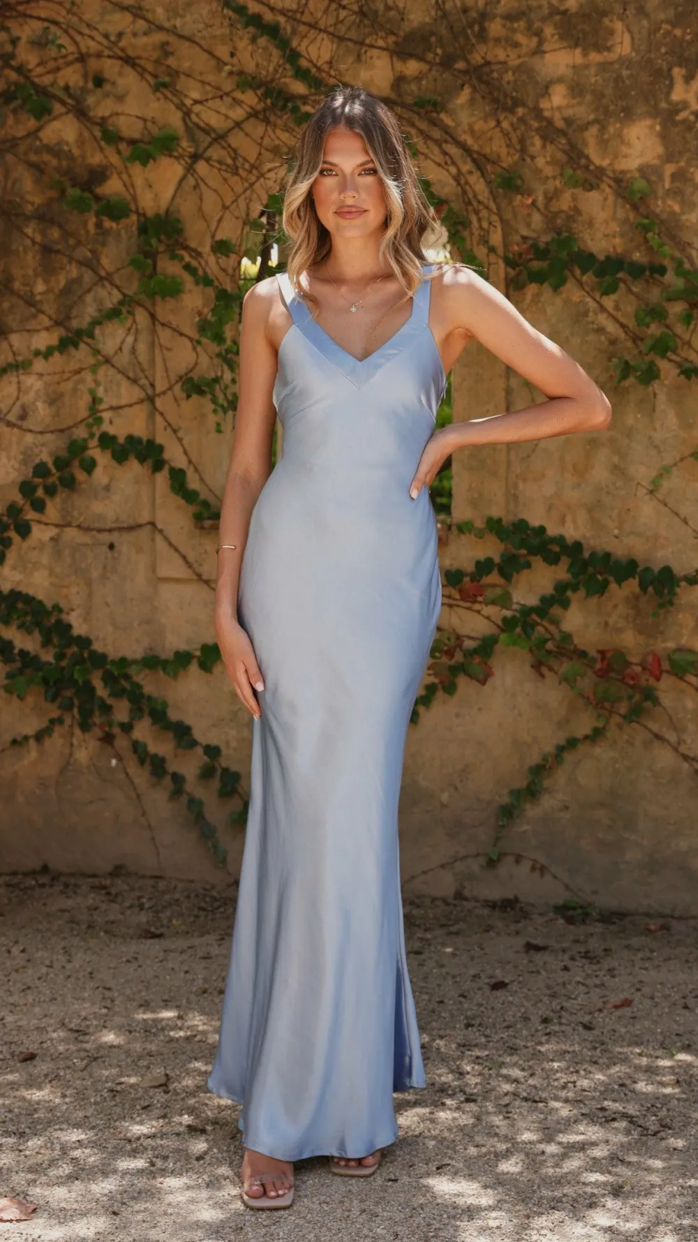 LILYWHYT Mon Cheri|Dresses^Andie Maxi Dress - Blue