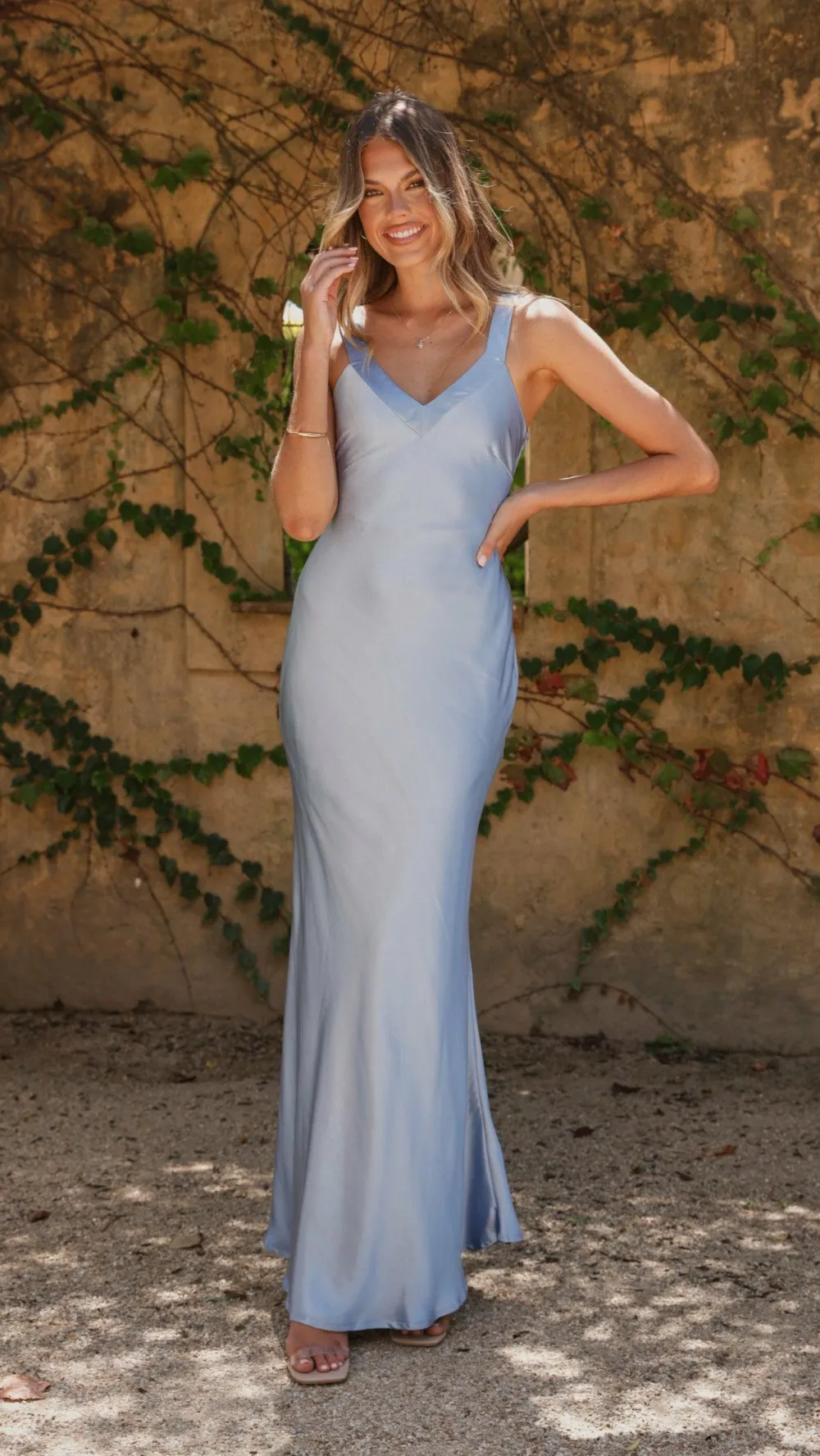 LILYWHYT Mon Cheri|Dresses^Andie Maxi Dress - Blue