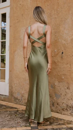 LILYWHYT Mon Cheri|Dresses^Andie Maxi Dress - Olive