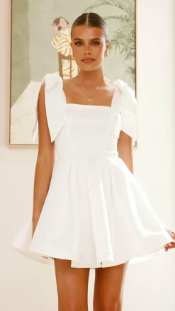 LILYWHYT Hen'S Collection|Dresses^Annette Mini Dress - White