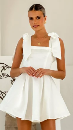 LILYWHYT Hen'S Collection|Dresses^Annette Mini Dress - White