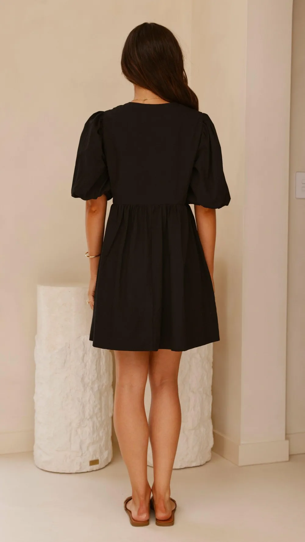 LILYWHYT Dresses|Mini^Arana Mini Dress - Black