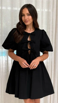 LILYWHYT Dresses|Mini^Arana Mini Dress - Black