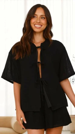 LILYWHYT Sets|Tops^Arana Top - Black