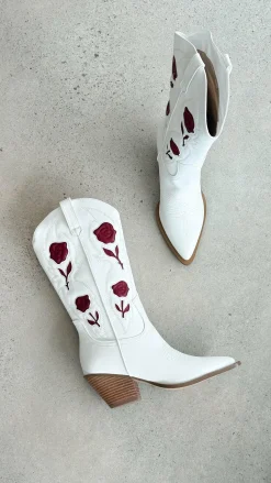 Billini Shoes|Boots^Arden Boots - White-Garnet