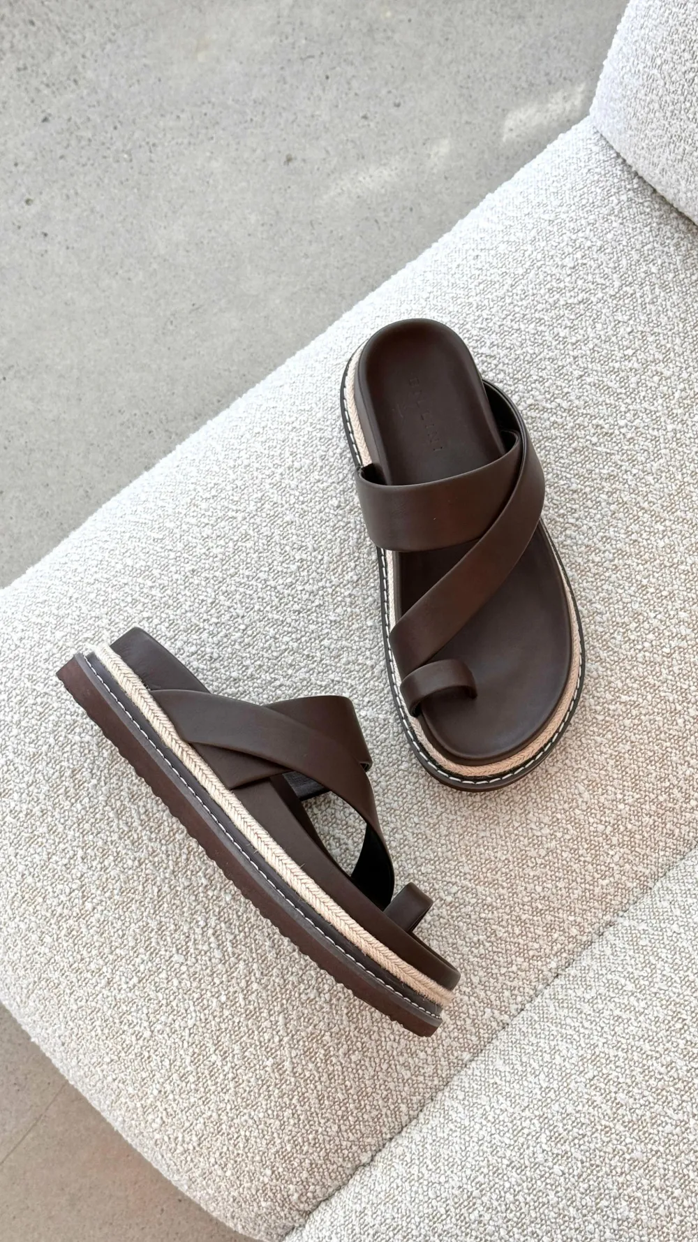 Billini Billini|Sandals & Slides^Armas Slide - Chocolate