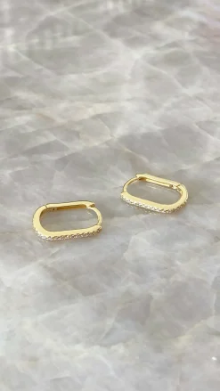 Your Accessory Shop Earrings|Bridesmaid^Ashlyn Sleepers - Gold