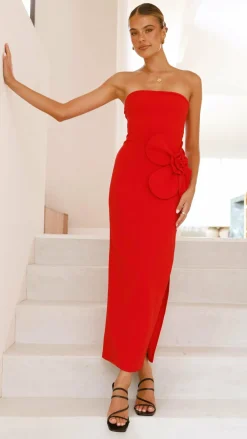 SASHA (BNE) Sale Dresses^Athena Maxi Dress - Red