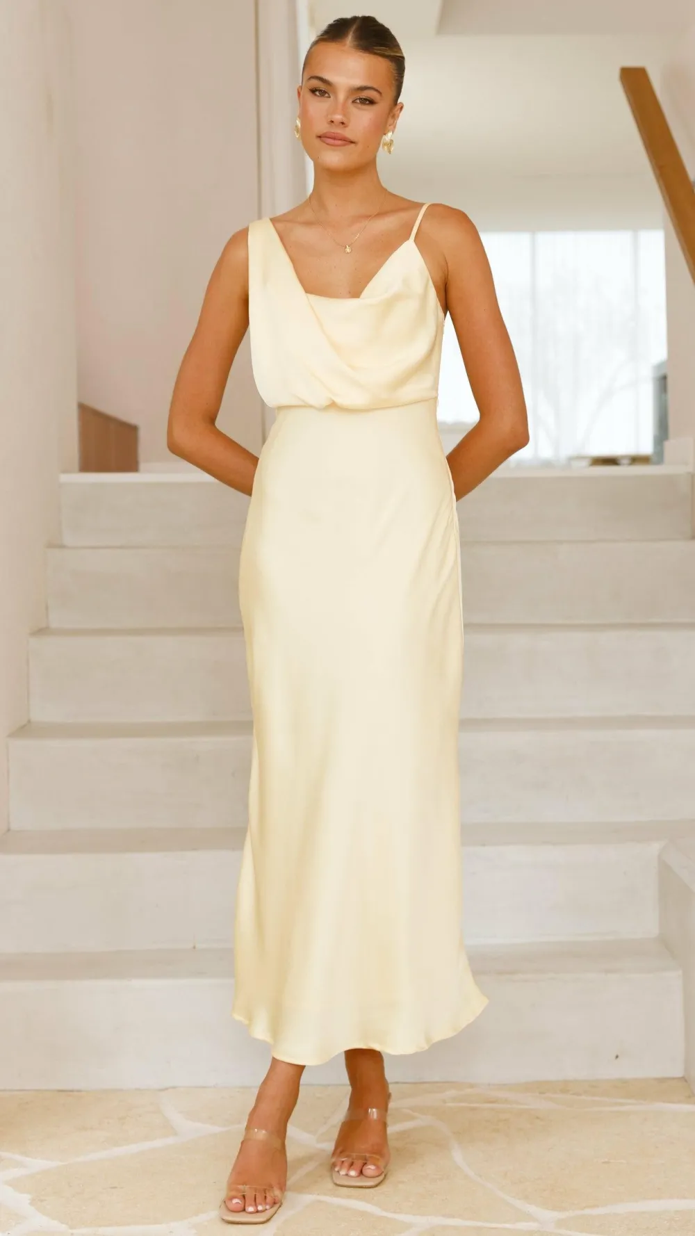 Alive Girl Je T'Aime|Dresses^Audrey Maxi Dress - Yellow