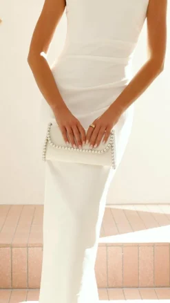 Angel Whisper Bags|Hen'S Collection^Audrey Purse - Ivory