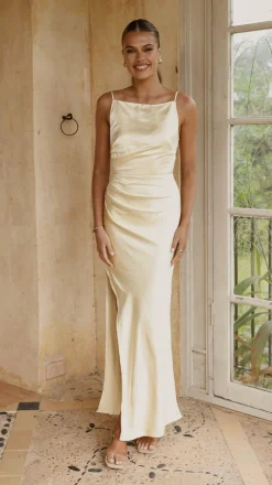 SASHA (BNE) Mon Cheri|Dresses^Ava Maxi Dress - Yellow