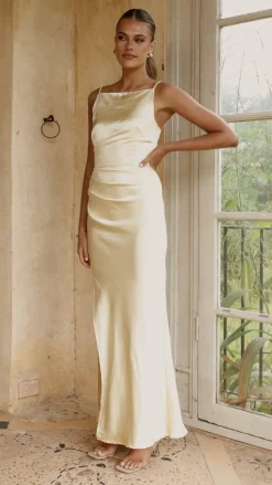 SASHA (BNE) Mon Cheri|Dresses^Ava Maxi Dress - Yellow