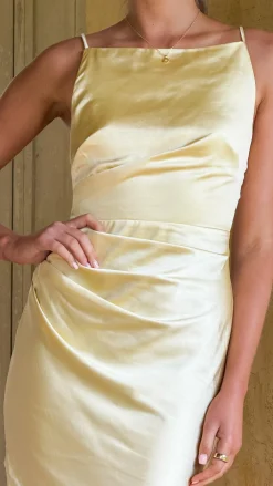 SASHA (BNE) Mon Cheri|Dresses^Ava Maxi Dress - Yellow