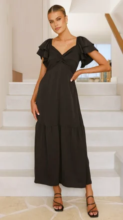 Shareen Sale Dresses^Averianna Maxi Dress - Black