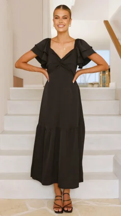 Shareen Sale Dresses^Averianna Maxi Dress - Black