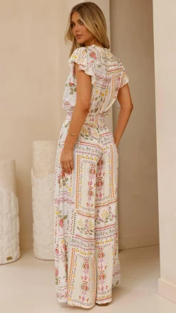 Iris Maxi Sets|Bottoms^Avery Wide Leg Pants - Leah Print