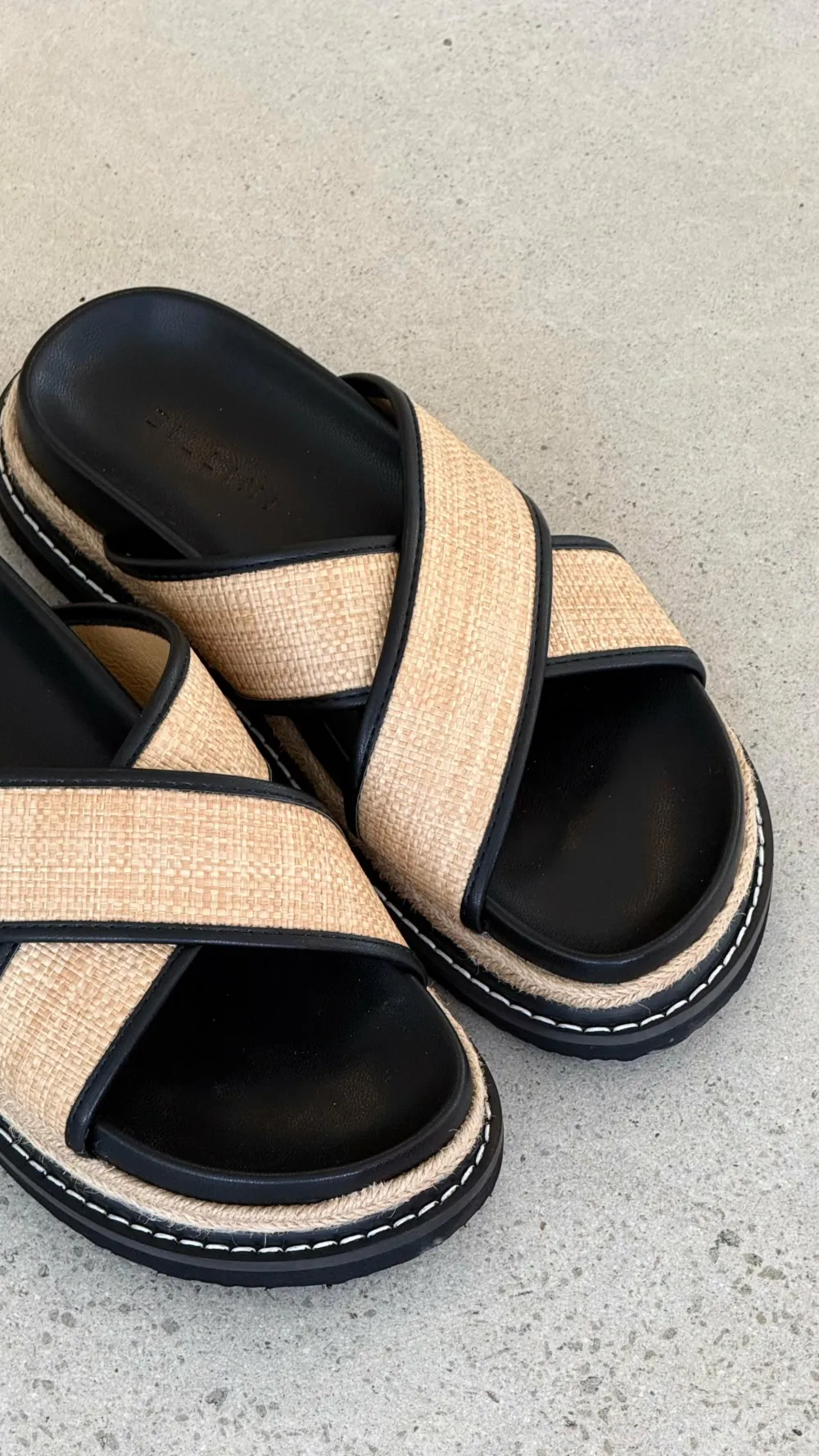 Billini Billini|Sandals & Slides^Aysha Slide - Natural Raffia