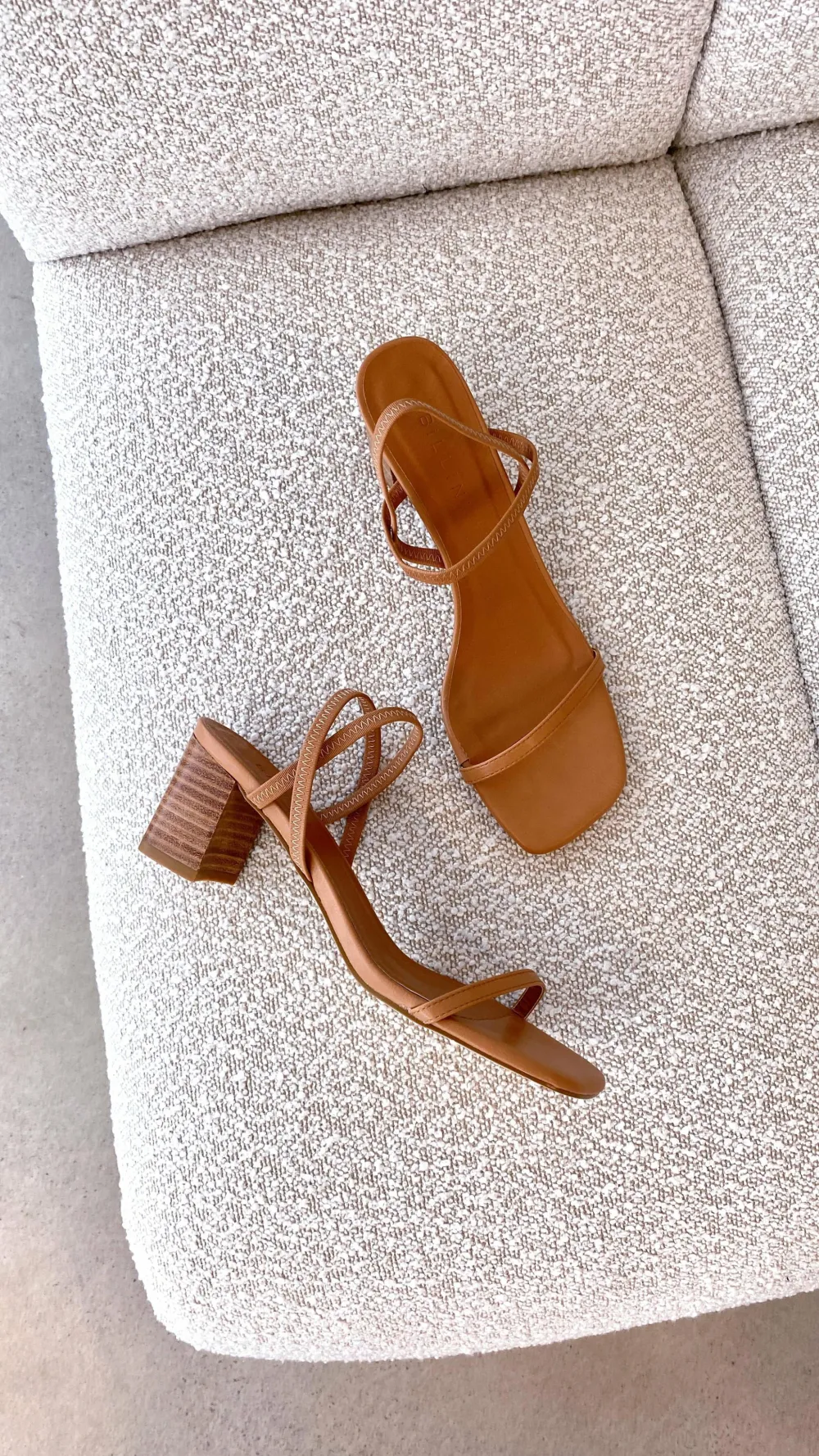 Billini Billini|Heels^Balton Mule Heel - Sugar Brown / Natural